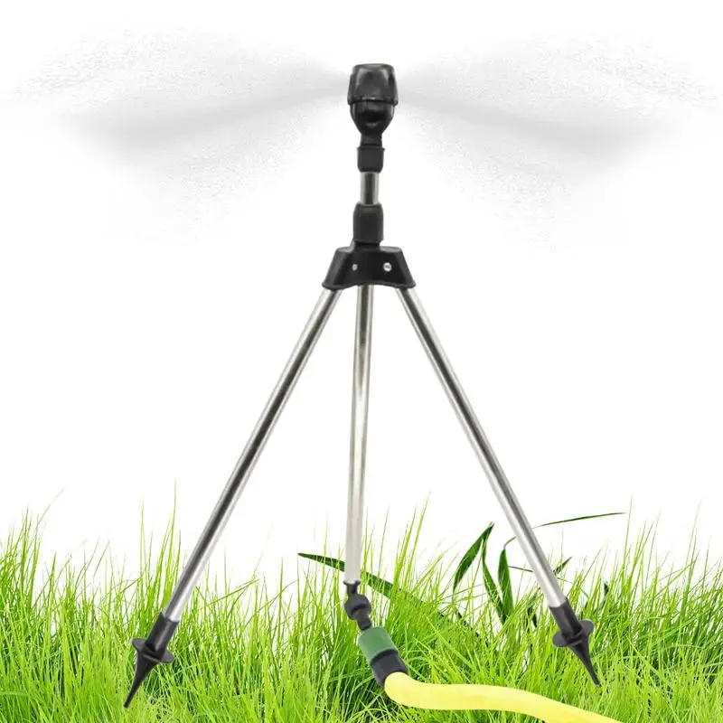 Spray Sprinkler Automatic Rotary Irrigation Tripod Telescopic Support Sprinkler Spike Base Design Automatic Rotating System
Spray Sprinkler Automatic Rotary Irrigation Tripod Telescopic Support Sprinkler Spike Base Design Automatic Rotating System
