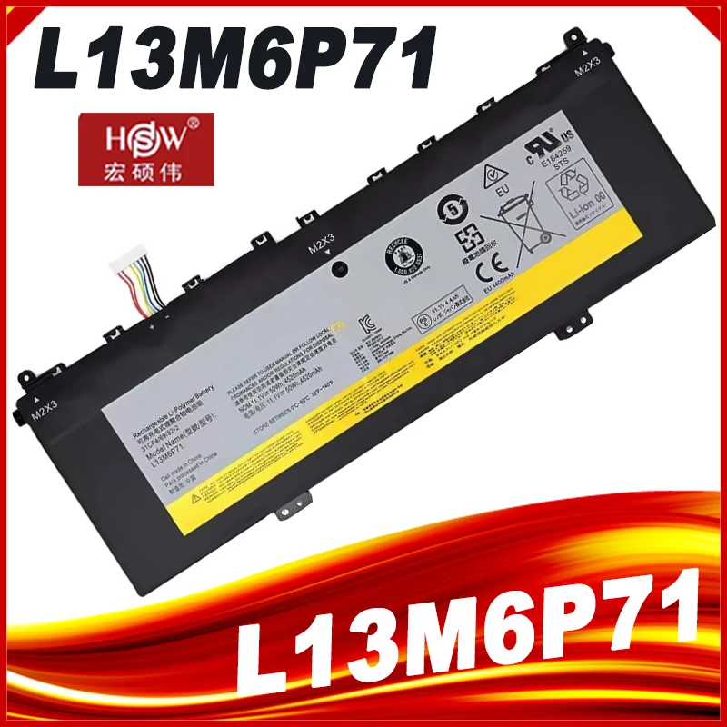 Новый аккумулятор L13S6P71 L13M6P71 50 Вт/ч 11,1 В для ноутбука Lenovo IdeaPad YOGA 2 13 13-20344 13-80DN 13-80DM 13-59440091 13-59440094
Новый аккумулятор L13S6P71 L13M6P71 50 Вт/ч 11,1 В для ноутбука Lenovo IdeaPad YOGA 2 13 13-20344 13-80DN 13-80DM 13-59440091 13-59440094