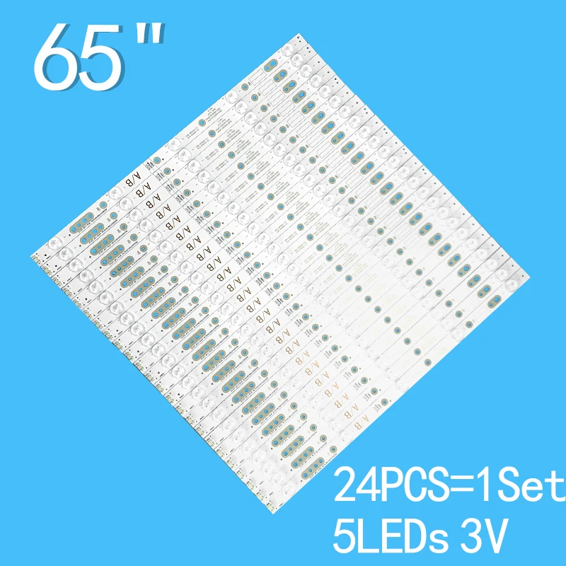 24pcs/Kit For LED strips of 65 inch SKYWORTH 65E6000 65M6E 65K2 RDL650WY 5800-W65002-LR40 5800-W65002-0P40 10-10115A-
24pcs/Kit For LED strips of 65 inch SKYWORTH 65E6000 65M6E 65K2 RDL650WY 5800-W65002-LR40 5800-W65002-0P40 10-10115A-