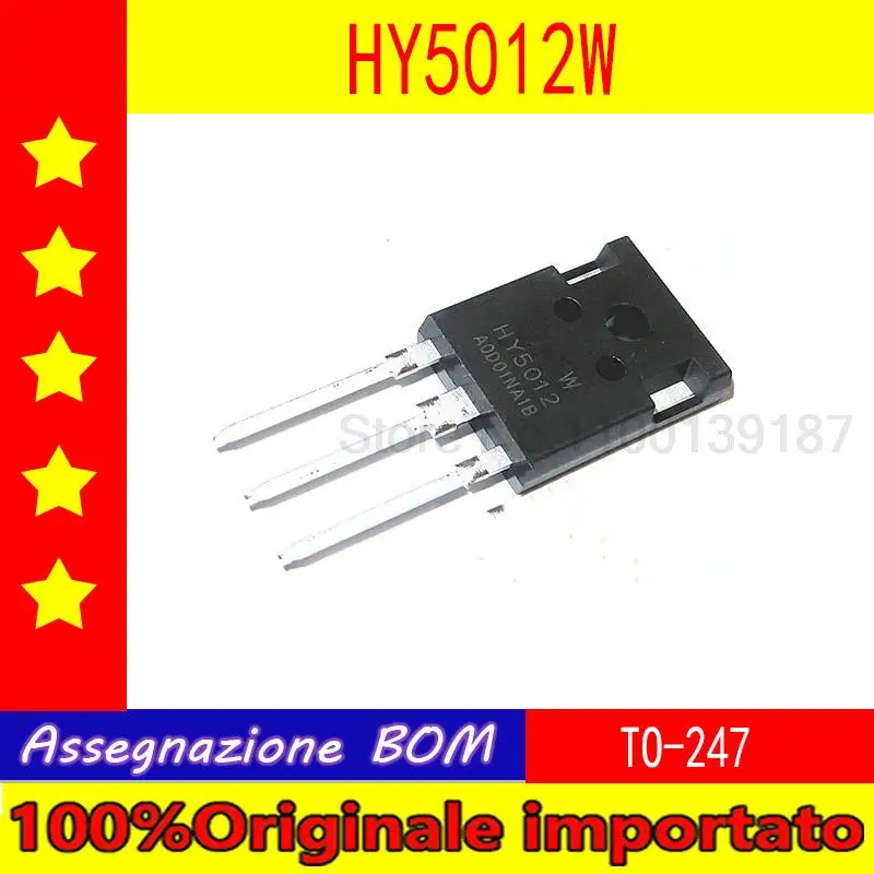 10 шт./лот HY5012W HY5012 TO-247 транзистор с полевым эффектом высокой мощности 125 в А
10 шт./лот HY5012W HY5012 TO-247 транзистор с полевым эффектом высокой мощности 125 в А