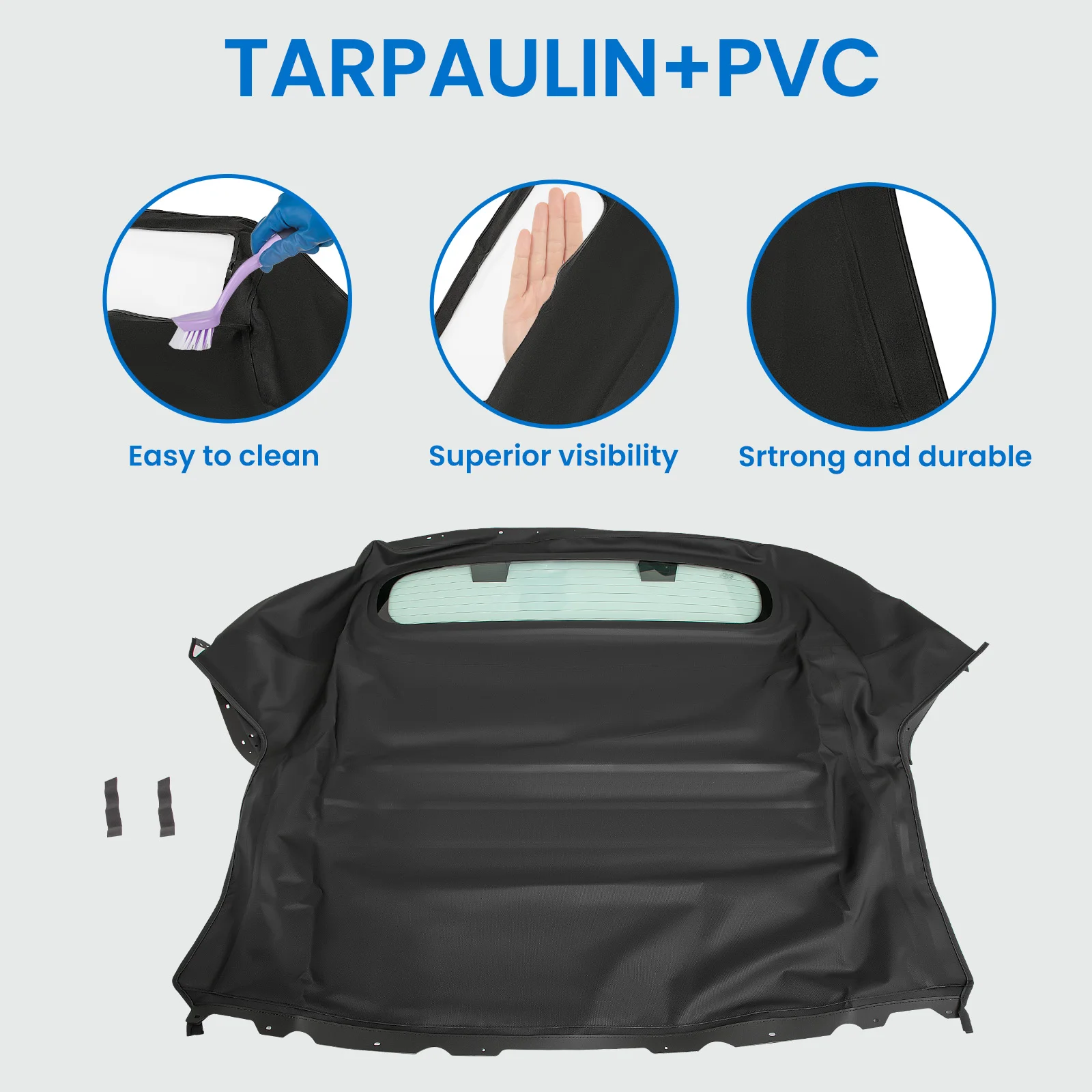 Convertible Soft Top with Heated Glass Window for Nissan 350Z NIS3493 Tarpaulin
Convertible Soft Top with Heated Glass Window for Nissan 350Z NIS3493 Tarpaulin