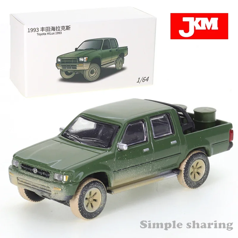 JKM 1/64 Toyota 1993 Hulix пикапы, белые и зеленые грязеотталкивающие модели автомобилей из сплава, амортизационная модель, игрушка, подарки для друзей
JKM 1/64 Toyota 1993 Hulix пикапы, белые и зеленые грязеотталкивающие модели автомобилей из сплава, амортизационная модель, игрушка, подарки для друзей