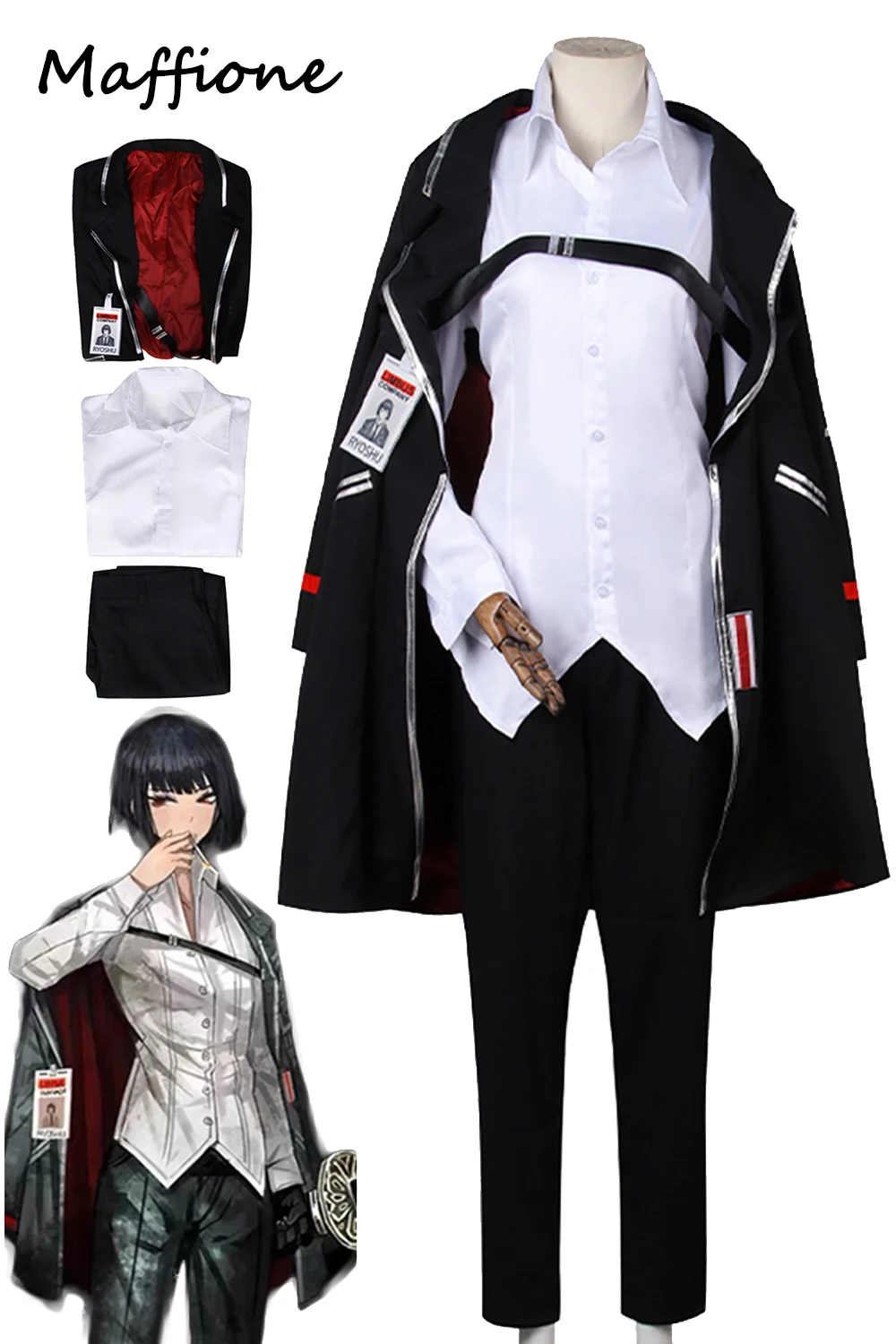 Аниме игра Limbus компания Ryoshu Косплей Фэнтези женский костюм Маскировка женские ролевые фантазии наряды одежда Хэллоуин
Аниме игра Limbus компания Ryoshu Косплей Фэнтези женский костюм Маскировка женские ролевые фантазии наряды одежда Хэллоуин