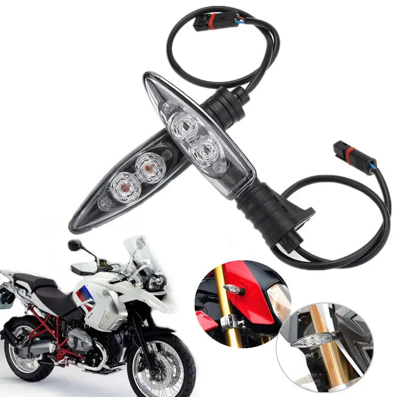 2pcs Motorcycle Front Led Turn Signal Indicator Light For BMW S1000RR R1200GS F800 Motorcycle Parts
2pcs Motorcycle Front Led Turn Signal Indicator Light For BMW S1000RR R1200GS F800 Motorcycle Parts