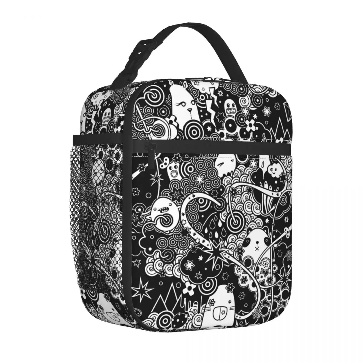 Изолированная обеденная сумка Pandamonium в стиле ретро с фотографией, подарок на день рождения 
Изолированная обеденная сумка Pandamonium в стиле ретро с фотографией, подарок на день рождения