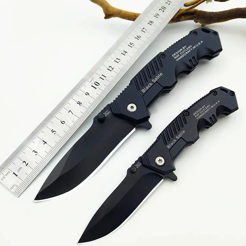 

Stainless Steel Folding Knife Portable Pocket EDC Knife Tactical Knives Camping Cutter Hand Tools Survival Hunting Utility Knife