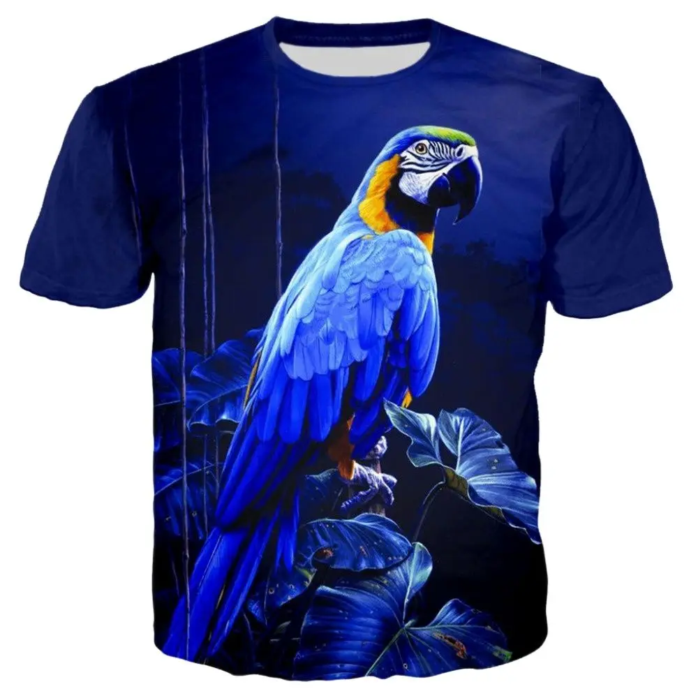 Fashion Fun Birds Parrot graphic t shirts Men Summer Casual Personality Animal Pattern Printed Short Sleeve streetwear Tees Tops
Fashion Fun Birds Parrot graphic t shirts Men Summer Casual Personality Animal Pattern Printed Short Sleeve streetwear Tees Tops