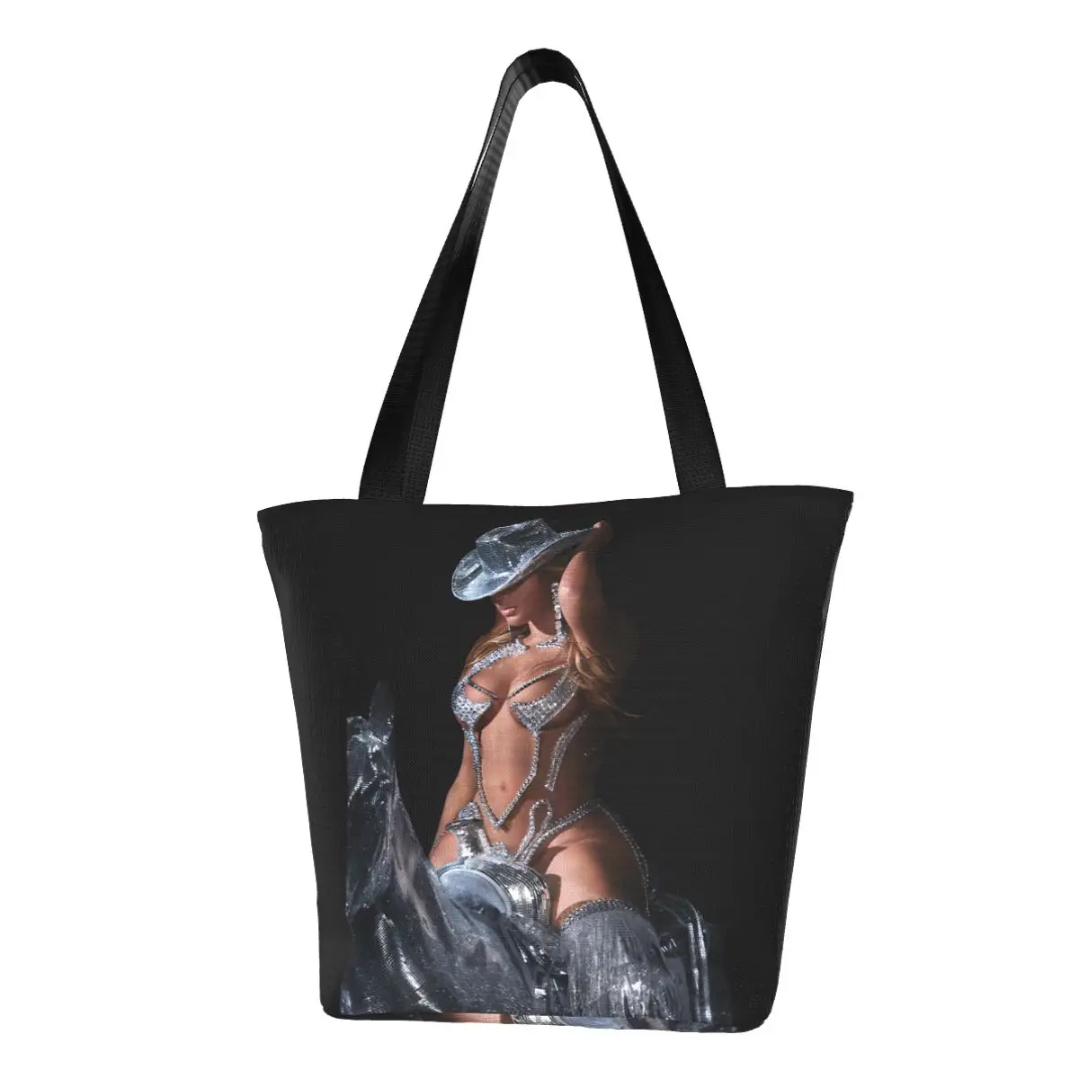 Disco Cowboy Hat Beyonce Tote Bags Renaissance World Tour Merch Top Handle Bag Ulzzang For Women Trendy Shopping Bags Handbag
Disco Cowboy Hat Beyonce Tote Bags Renaissance World Tour Merch Top Handle Bag Ulzzang For Women Trendy Shopping Bags Handbag