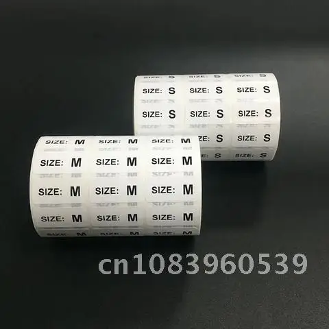 100PCS Adhesive Printed Tag Sticker Labels Clothing Size For Clothes Tags Decoration Supplies
100PCS Adhesive Printed Tag Sticker Labels Clothing Size For Clothes Tags Decoration Supplies