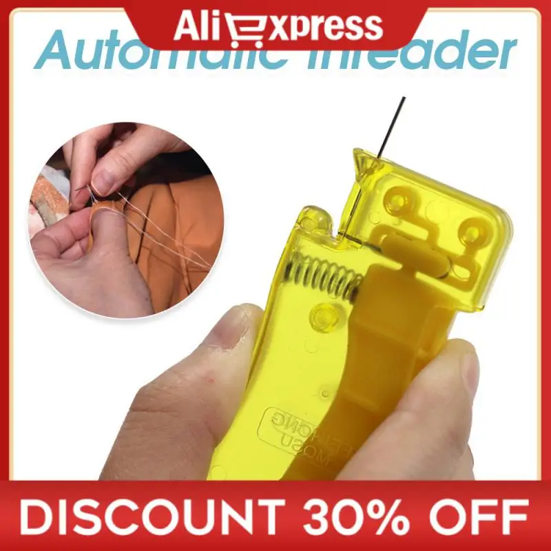 Auto Needle Threader DIY Hand Sewing Threader Elderly Guide Easy Device Quick Needle Introducer Lead Wire Household Tools
Auto Needle Threader DIY Hand Sewing Threader Elderly Guide Easy Device Quick Needle Introducer Lead Wire Household Tools