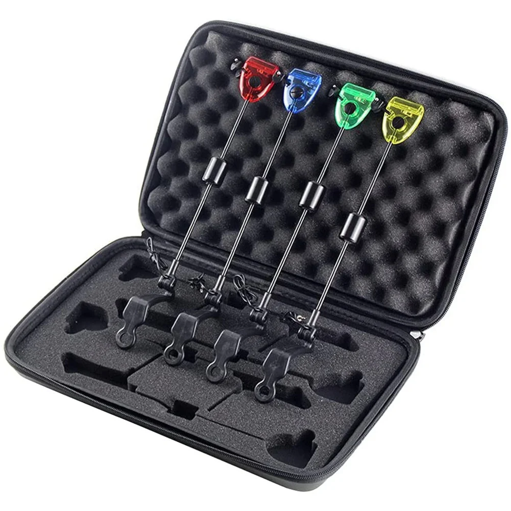 4Pcs Fishing Swingers Set Fishing Bite Alarm Indicators Led Illuminated Swinger Carp Fishing Accessories
4Pcs Fishing Swingers Set Fishing Bite Alarm Indicators Led Illuminated Swinger Carp Fishing Accessories