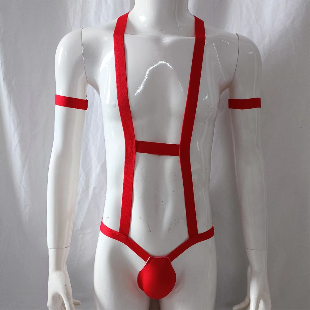 Sexy Mens Body Shoulder Chest Harness Belt Hollow Bodysuit Nightwear Jockstrap Pouch Tanga Hombre Men Transparent Underwear
Sexy Mens Body Shoulder Chest Harness Belt Hollow Bodysuit Nightwear Jockstrap Pouch Tanga Hombre Men Transparent Underwear