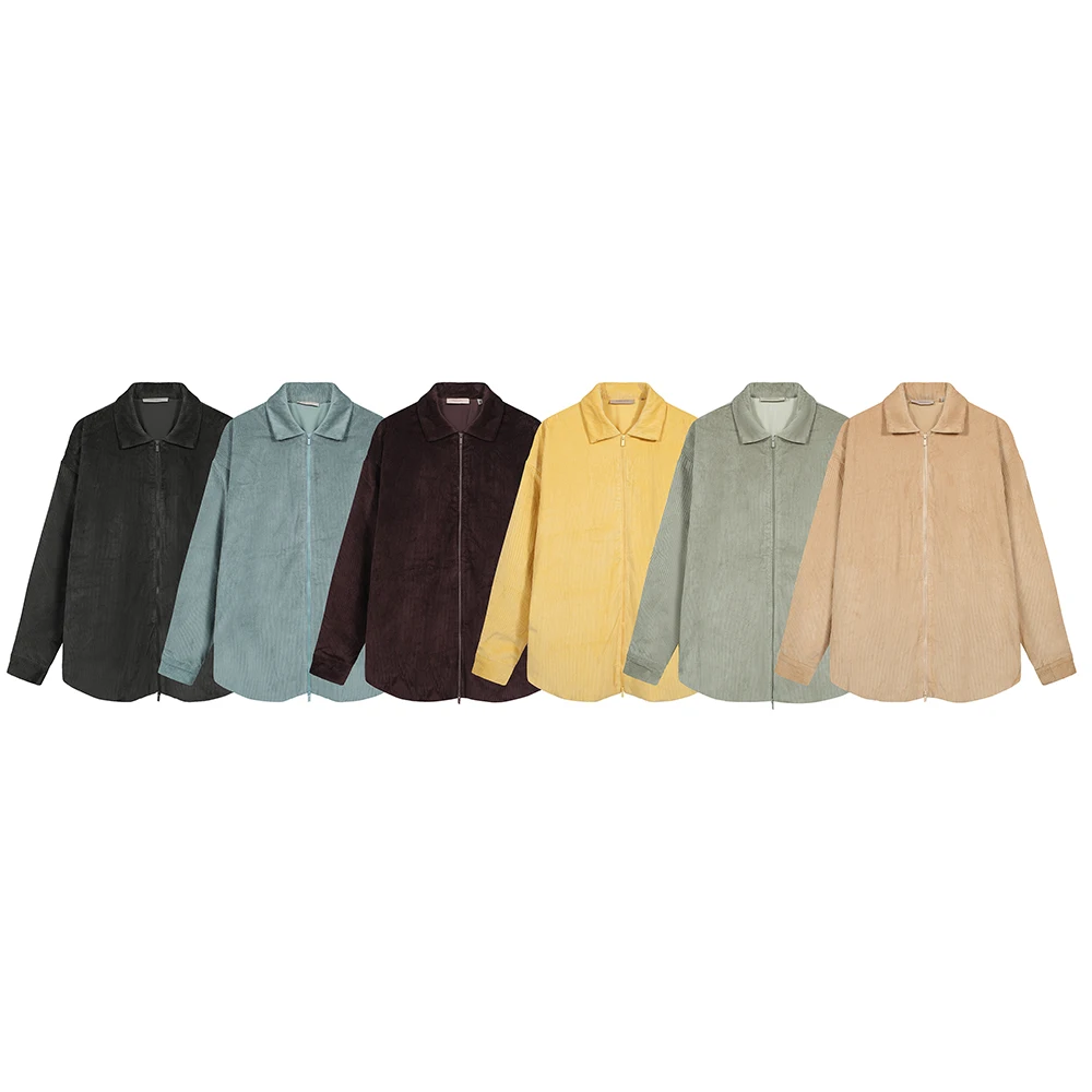 2023 Winter Jacket 9th Collection ESSENTIALS Corduroy Shirt Jacket Best Quality 1:1 Long Zipper Jacket Men Fashion Overszie Coat
2023 Winter Jacket 9th Collection ESSENTIALS Corduroy Shirt Jacket Best Quality 1:1 Long Zipper Jacket Men Fashion Overszie Coat