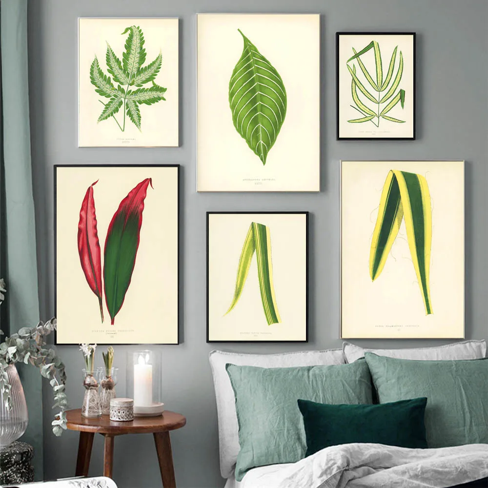 Nordic Retro Plant Wall Painting Canvas Picture Green Leaf Poster Vintage Home Room Decor Wall Art Prints Frameless
Nordic Retro Plant Wall Painting Canvas Picture Green Leaf Poster Vintage Home Room Decor Wall Art Prints Frameless