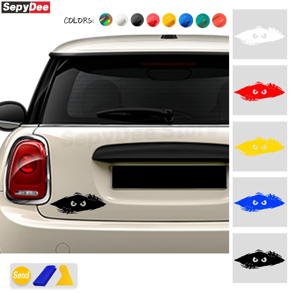 Creative Reflective Car Stickers Funny Peeking 3D Simulation Broken Hole Real Effects Auto Body Scratch Cover Decoration Decals
Creative Reflective Car Stickers Funny Peeking 3D Simulation Broken Hole Real Effects Auto Body Scratch Cover Decoration Decals