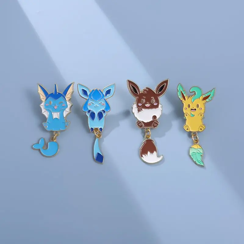 Pokemon metal badge Eevee Vaporeon Flareon cartoon creative peripheral student backpack clothes pencil decoration brooch gift
Pokemon metal badge Eevee Vaporeon Flareon cartoon creative peripheral student backpack clothes pencil decoration brooch gift