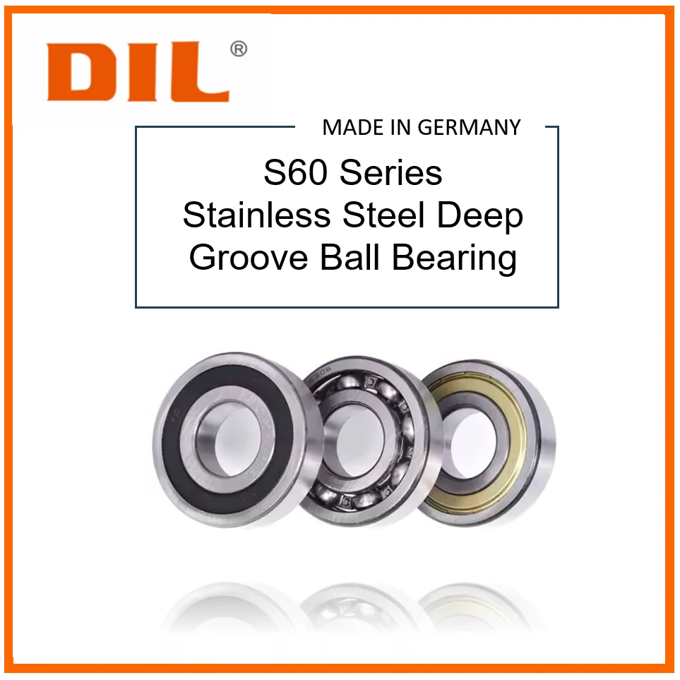 Original New DIL Stainless Steel deep groove ball bearing S6014 6014 6014ZZ 6014-2Z 6014-2RS ABEC-7 to replace SKF NSK FAG item
Original New DIL Stainless Steel deep groove ball bearing S6014 6014 6014ZZ 6014-2Z 6014-2RS ABEC-7 to replace SKF NSK FAG item