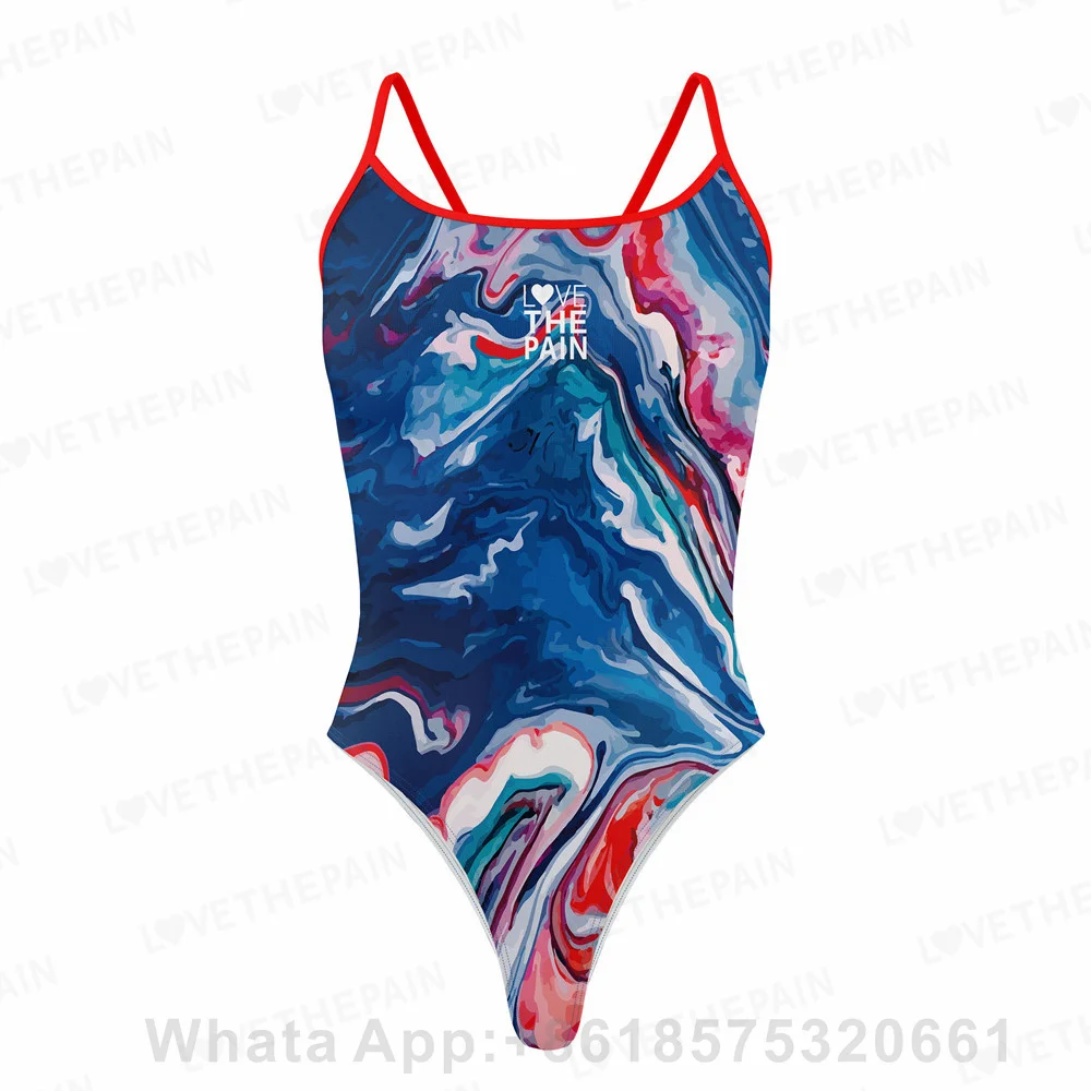 Love The Pain One Piece Swimsuit Women's Sexy Bikini Thin Strap Triangle Swimsuit Sports Function Training Competition Swimsuit
Love The Pain One Piece Swimsuit Women's Sexy Bikini Thin Strap Triangle Swimsuit Sports Function Training Competition Swimsuit