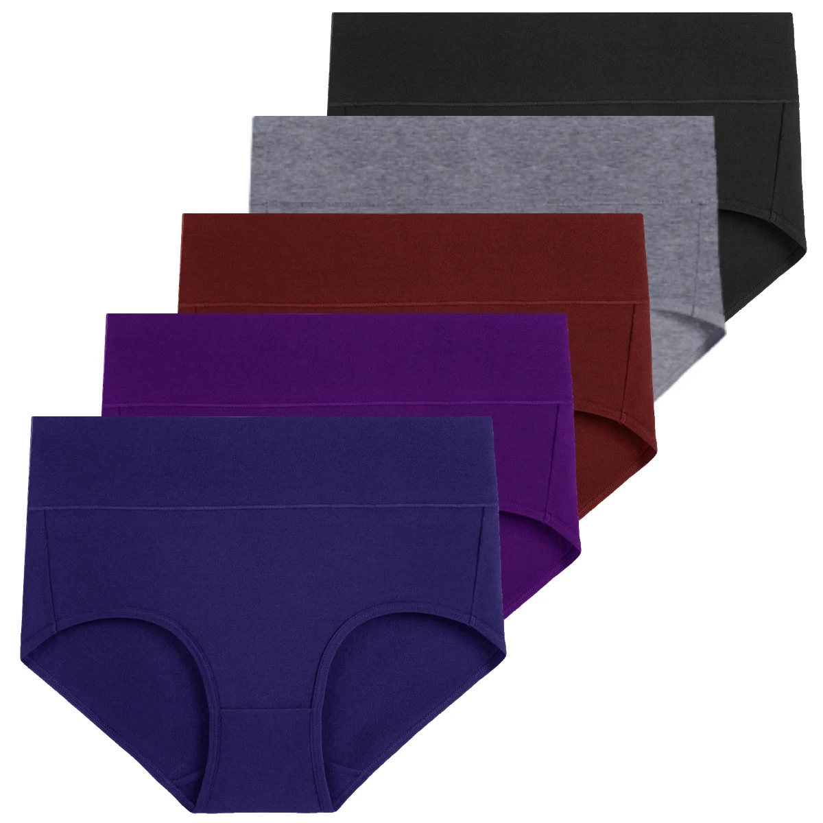 POKARLA Women's Seamless Cotton Panties Plus Size High Waist Panty Solid Color Full Coverage Ladies Briefs Set Girls Underwear
POKARLA Women's Seamless Cotton Panties Plus Size High Waist Panty Solid Color Full Coverage Ladies Briefs Set Girls Underwear
