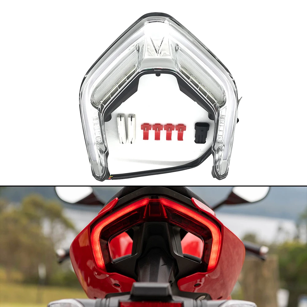 Turn Signal Integrat LED Tail Light Car 12V 2018-2022 Brake Flowing Water For DUCATI PANIGALE Taillight Consists
Turn Signal Integrat LED Tail Light Car 12V 2018-2022 Brake Flowing Water For DUCATI PANIGALE Taillight Consists