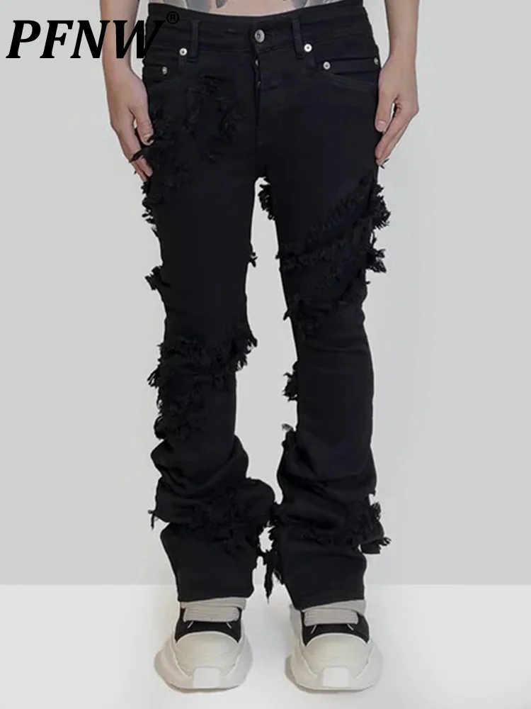 Autumn New Niche Style High Elastic Solid Color Men And Women Trousers Darkwear Jeans Tide Chic Pencil Pants 12A4954
Autumn New Niche Style High Elastic Solid Color Men And Women Trousers Darkwear Jeans Tide Chic Pencil Pants 12A4954