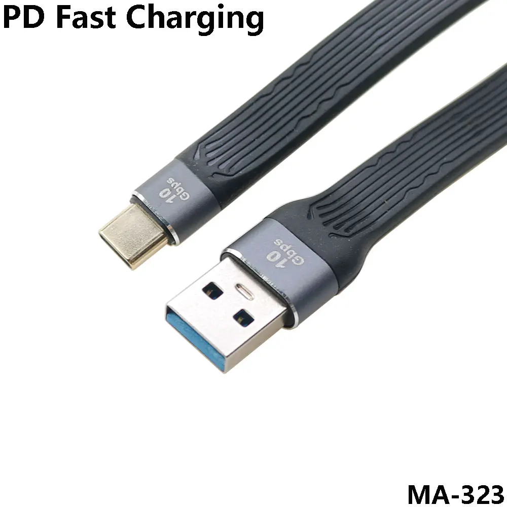 Type C public to A public flexible cable 10GB Flexible Cord Flat Extension Cable PD Fast Charging FPC Flexible Short Line
Type C public to A public flexible cable 10GB Flexible Cord Flat Extension Cable PD Fast Charging FPC Flexible Short Line