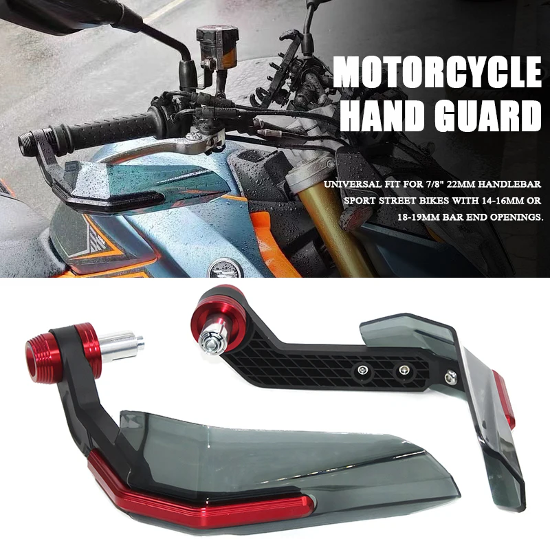 6 Colors Motorcycle Hand Guard Handguard Shield Windproof Motorbike Motocross Protector Modification Protective Gear Accessories
6 Colors Motorcycle Hand Guard Handguard Shield Windproof Motorbike Motocross Protector Modification Protective Gear Accessories