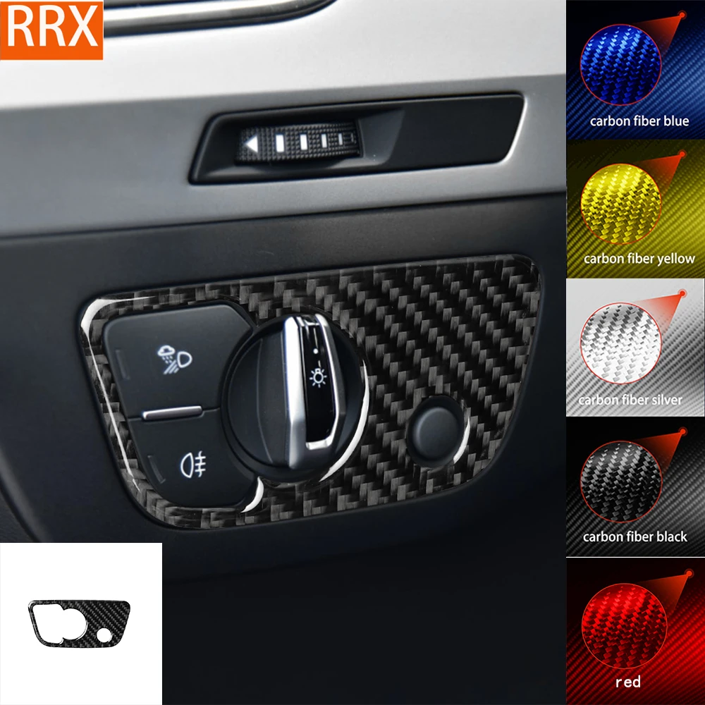 For Audi Q7 SQ7 4M 2016 2017 2018 2019 Dashboard Headlight Switch Tuning Real Carbon Fiber Sticker Car Interior Accessories
For Audi Q7 SQ7 4M 2016 2017 2018 2019 Dashboard Headlight Switch Tuning Real Carbon Fiber Sticker Car Interior Accessories