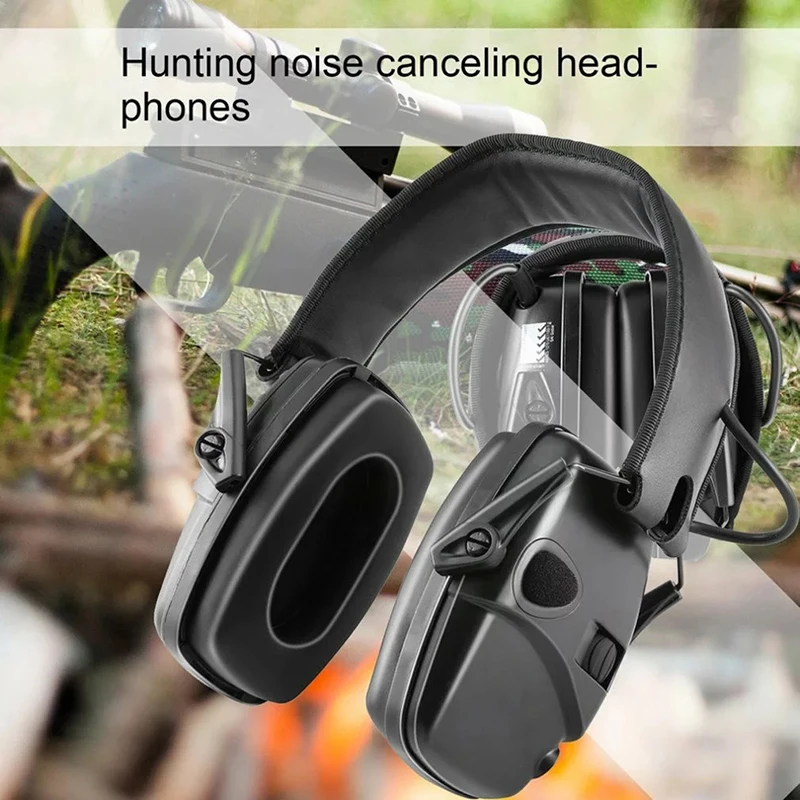 Newest Earmuffs Active Headphones for Shooting Electronic Hearing protection Ear protect Noise Reduction active hunting headphon
Newest Earmuffs Active Headphones for Shooting Electronic Hearing protection Ear protect Noise Reduction active hunting headphon