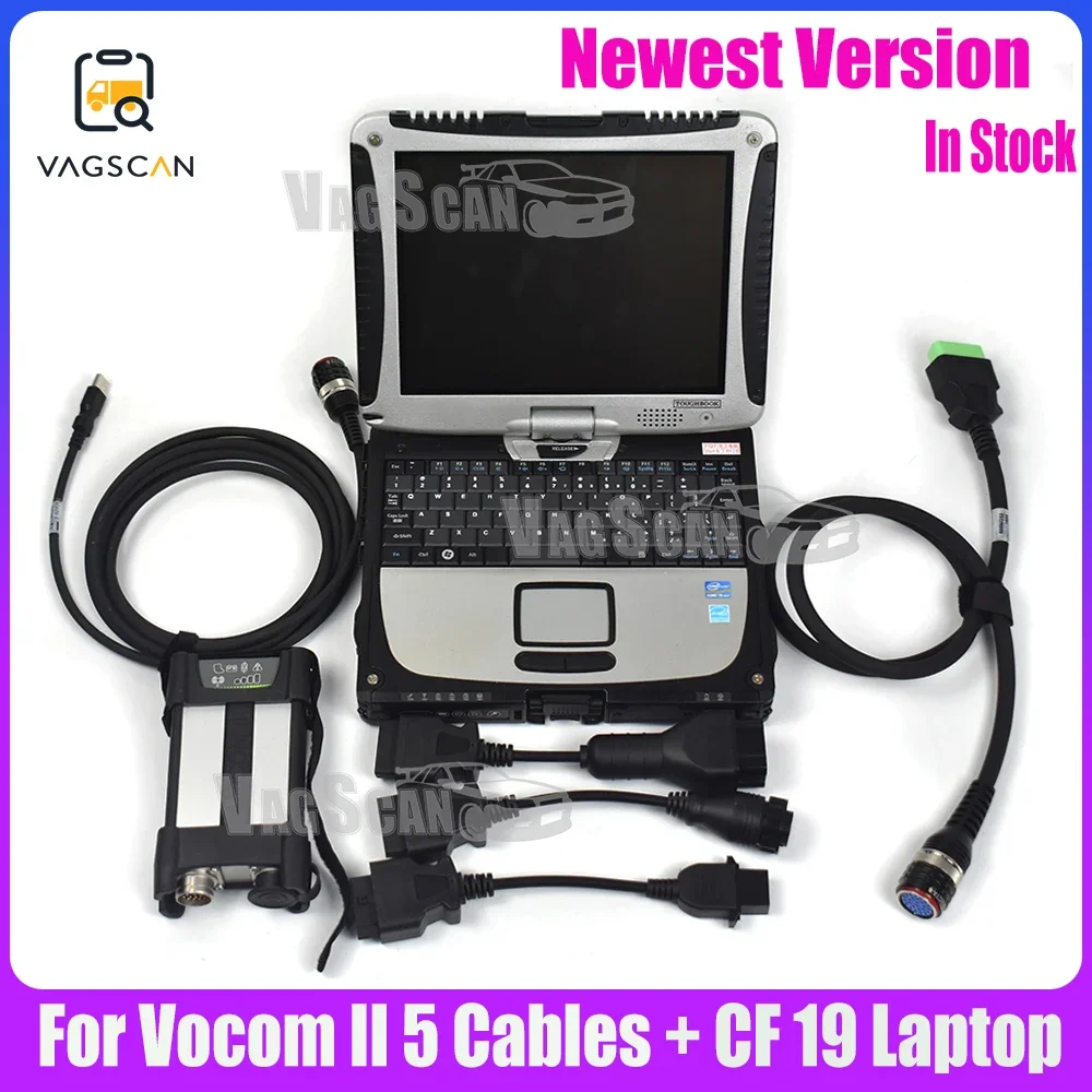 Heavy Duty Truck Diagnostic Tool for VOCOM II For Truck Bus Construction Excavator Diagnostic Tool + CF 19/CF C2 Laptop
Heavy Duty Truck Diagnostic Tool for VOCOM II For Truck Bus Construction Excavator Diagnostic Tool + CF 19/CF C2 Laptop