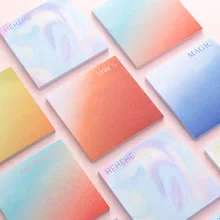 50sheets Color Gradient Sticky Notes Self-adhesive Ins Style Post Flag Message Sticker N Times Stationery School Office Supplies
50sheets Color Gradient Sticky Notes Self-adhesive Ins Style Post Flag Message Sticker N Times Stationery School Office Supplies