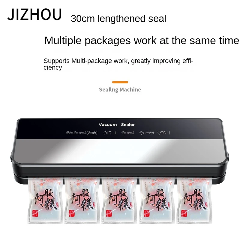 Electric Heat Sealing Machine Heat Sealer Hand Press Vacuum Food Plastic Bag Impulse Sealer Packaging Machine for Home Kitchen
Electric Heat Sealing Machine Heat Sealer Hand Press Vacuum Food Plastic Bag Impulse Sealer Packaging Machine for Home Kitchen