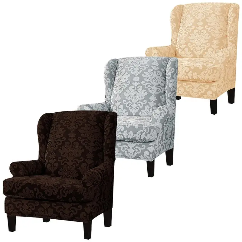 Wingback Chair Slipcover Elastic Bottom Armchair Sofa Cover King Back Wing Chair Slipcover Machine Washable Cover for room
Wingback Chair Slipcover Elastic Bottom Armchair Sofa Cover King Back Wing Chair Slipcover Machine Washable Cover for room