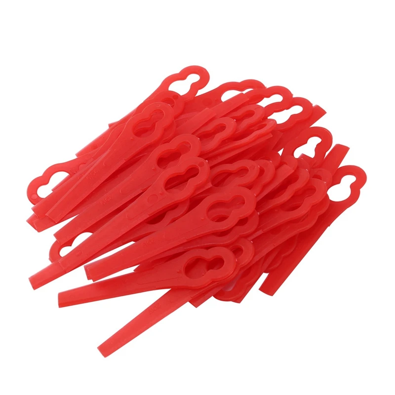 100Pcs Plastic String Trimmer Blades For Garden Lawn Mower Replacement Blade Grass Cutting Blade Garden Tools
100Pcs Plastic String Trimmer Blades For Garden Lawn Mower Replacement Blade Grass Cutting Blade Garden Tools