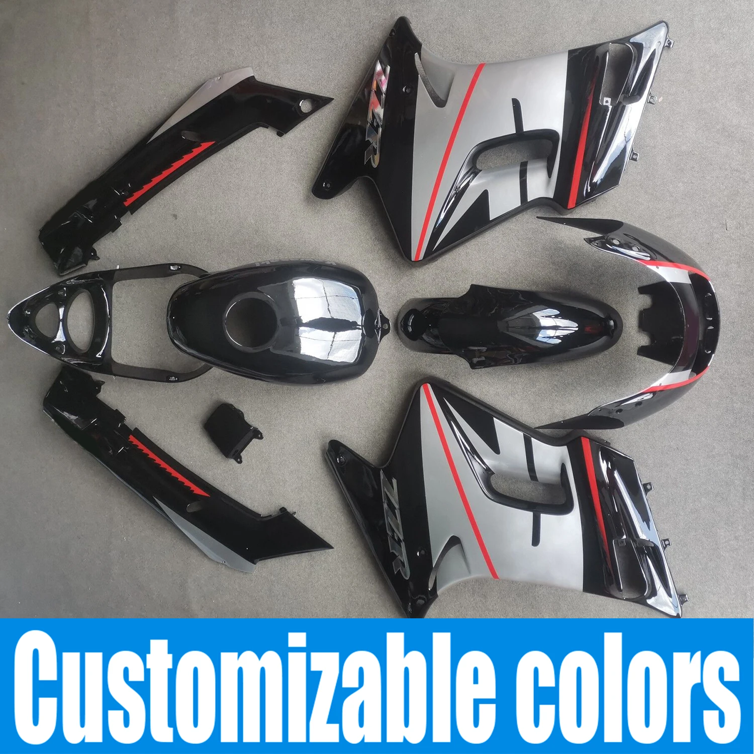 Motorcycle Plastic Shell Bodywork Fairing Kit Set Fit For Kawasaki ZZR250 1990 - 2007 ZZR 250
Motorcycle Plastic Shell Bodywork Fairing Kit Set Fit For Kawasaki ZZR250 1990 - 2007 ZZR 250