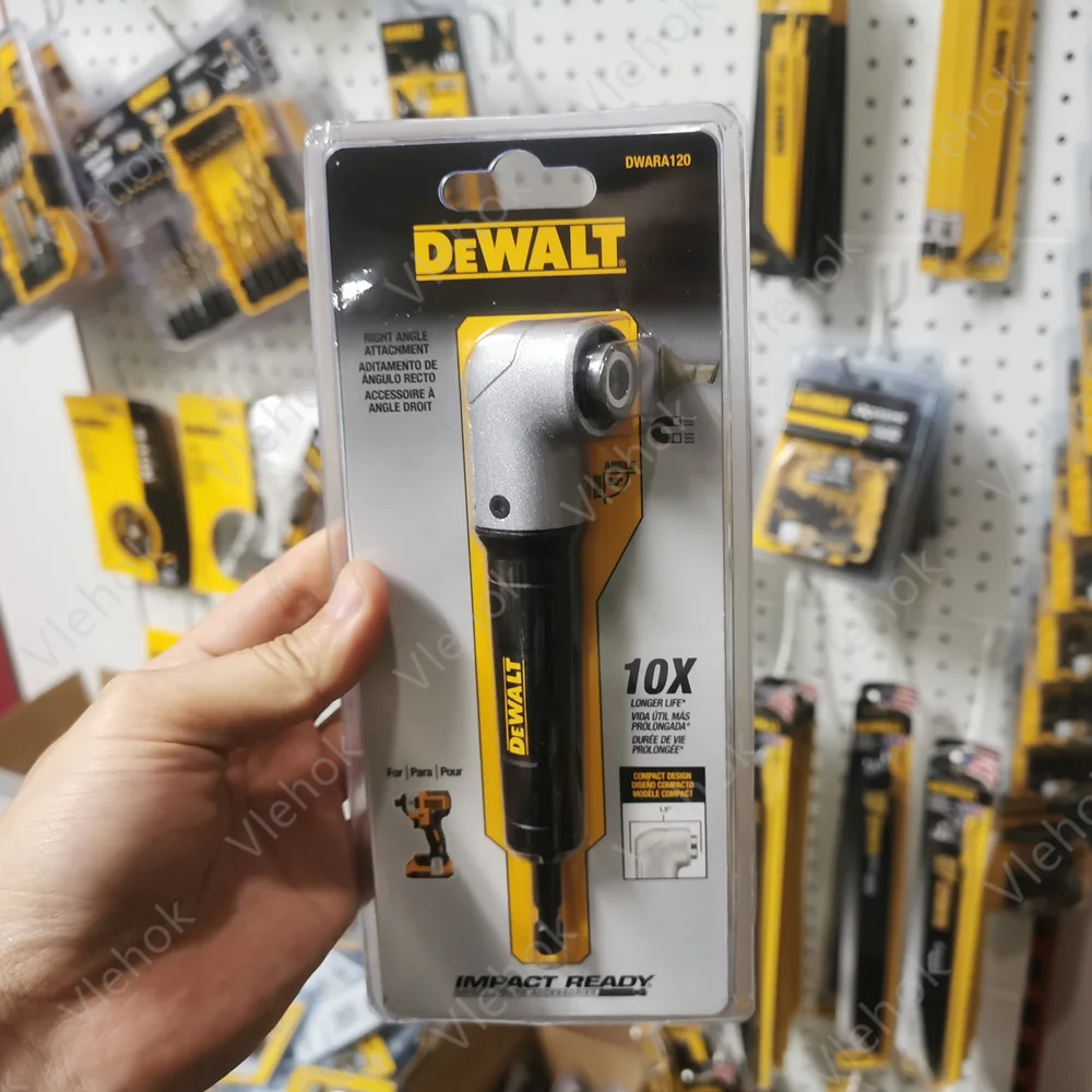

DEWALT DWARA120 IMPACT READY MAXFIT Right Angle Magnetic Attachment Compatible with Any 1/4" Internal Hex Impact or Dril Driver