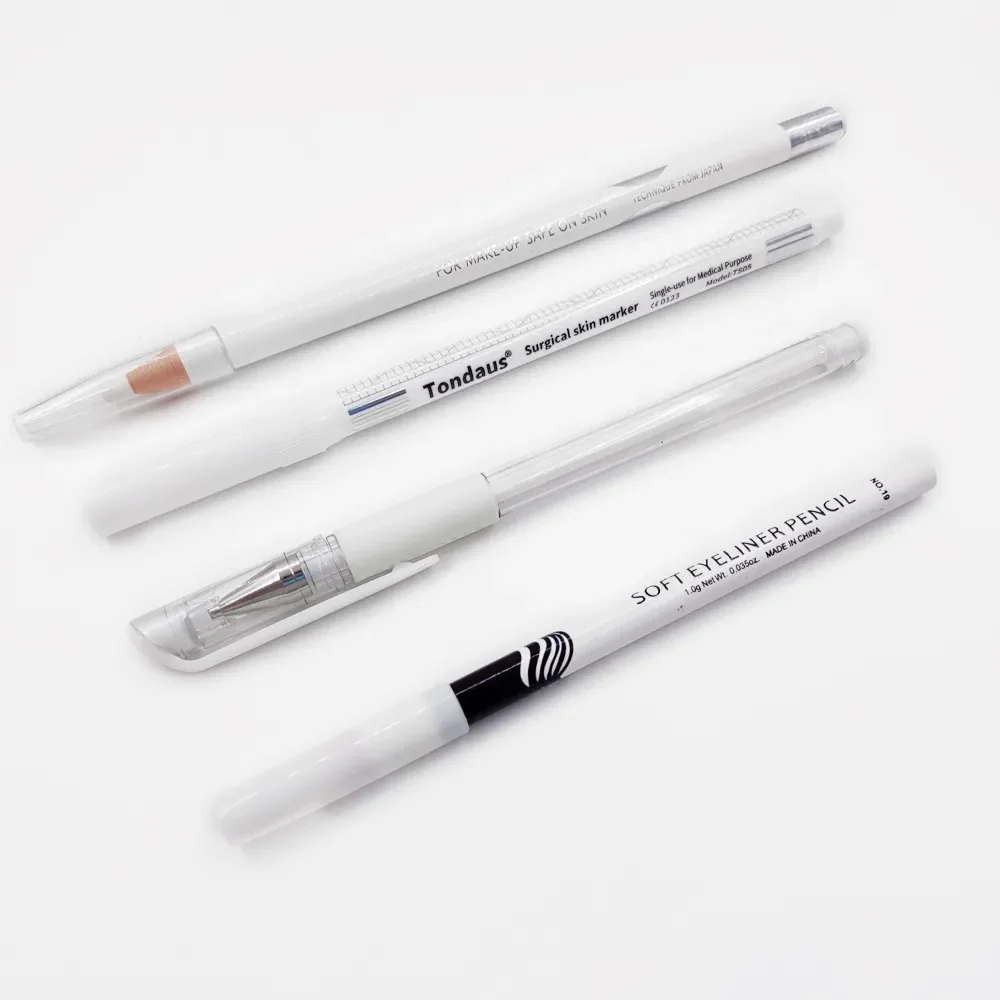 New Eyebrow Tattoo Skin Marker Pen White Surgical Tools Soft Eyeliner Pencil Microblading Accessories Permanent Makeup Supplier
New Eyebrow Tattoo Skin Marker Pen White Surgical Tools Soft Eyeliner Pencil Microblading Accessories Permanent Makeup Supplier