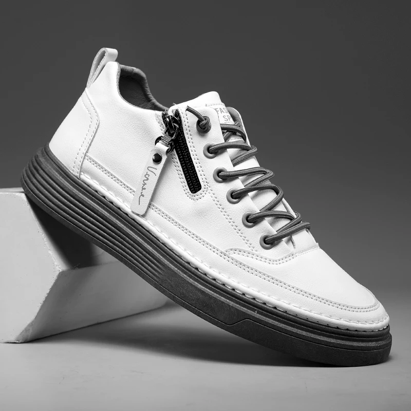 Sports Shoes Men's High-top Casual Shoes Platform Footboard Shoes Spring and Autumn Comfortable Fabrics Luxury Designer Shoes
Sports Shoes Men's High-top Casual Shoes Platform Footboard Shoes Spring and Autumn Comfortable Fabrics Luxury Designer Shoes