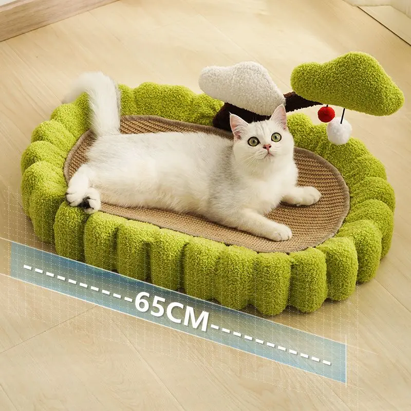 INS 65CM Cat Scratching Board Home Cat Dog Wear-Resistant Cat Scratching Board Toy Climbing Frame Pet Sleeping Bed Pet Supplies
INS 65CM Cat Scratching Board Home Cat Dog Wear-Resistant Cat Scratching Board Toy Climbing Frame Pet Sleeping Bed Pet Supplies