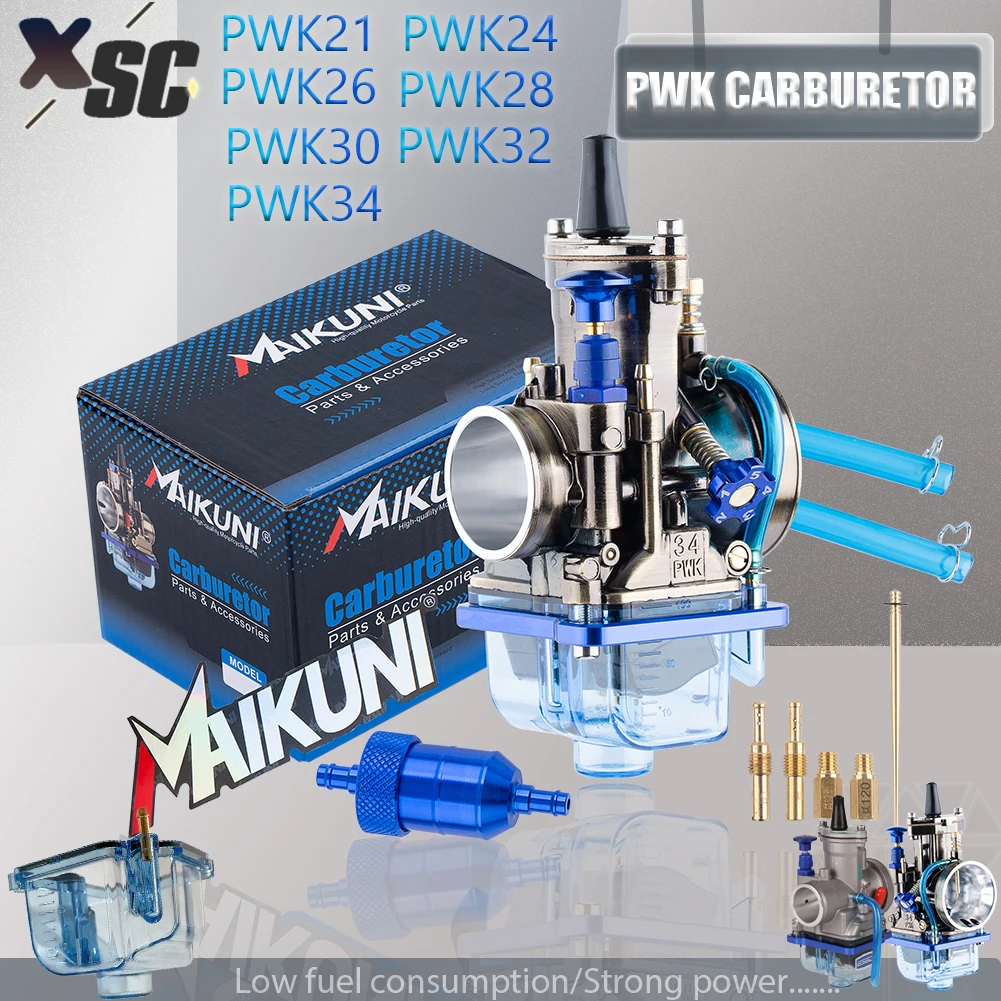 PWK 21 24 26 28 30 32 34mm Motorcycle Carburetor 2T 4T For Mikuni Maikuni OKO Keihin With Power Jet Dirt Pit Bike ATV Kit Box
PWK 21 24 26 28 30 32 34mm Motorcycle Carburetor 2T 4T For Mikuni Maikuni OKO Keihin With Power Jet Dirt Pit Bike ATV Kit Box