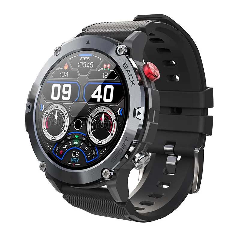 Smart Watch Men Bluetooth-compatible Call Waterproof Multi-Sport Fitness Tracker Heart Rate Monitor Smartwatch For Android IOS
Smart Watch Men Bluetooth-compatible Call Waterproof Multi-Sport Fitness Tracker Heart Rate Monitor Smartwatch For Android IOS