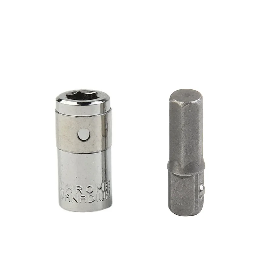 Impact Driver Socket Drill Adapter 1/4 Square Drive To 1/4 Hex Shank Socket+1/4 Drill Socket Adapter Power Tools
Impact Driver Socket Drill Adapter 1/4 Square Drive To 1/4 Hex Shank Socket+1/4 Drill Socket Adapter Power Tools