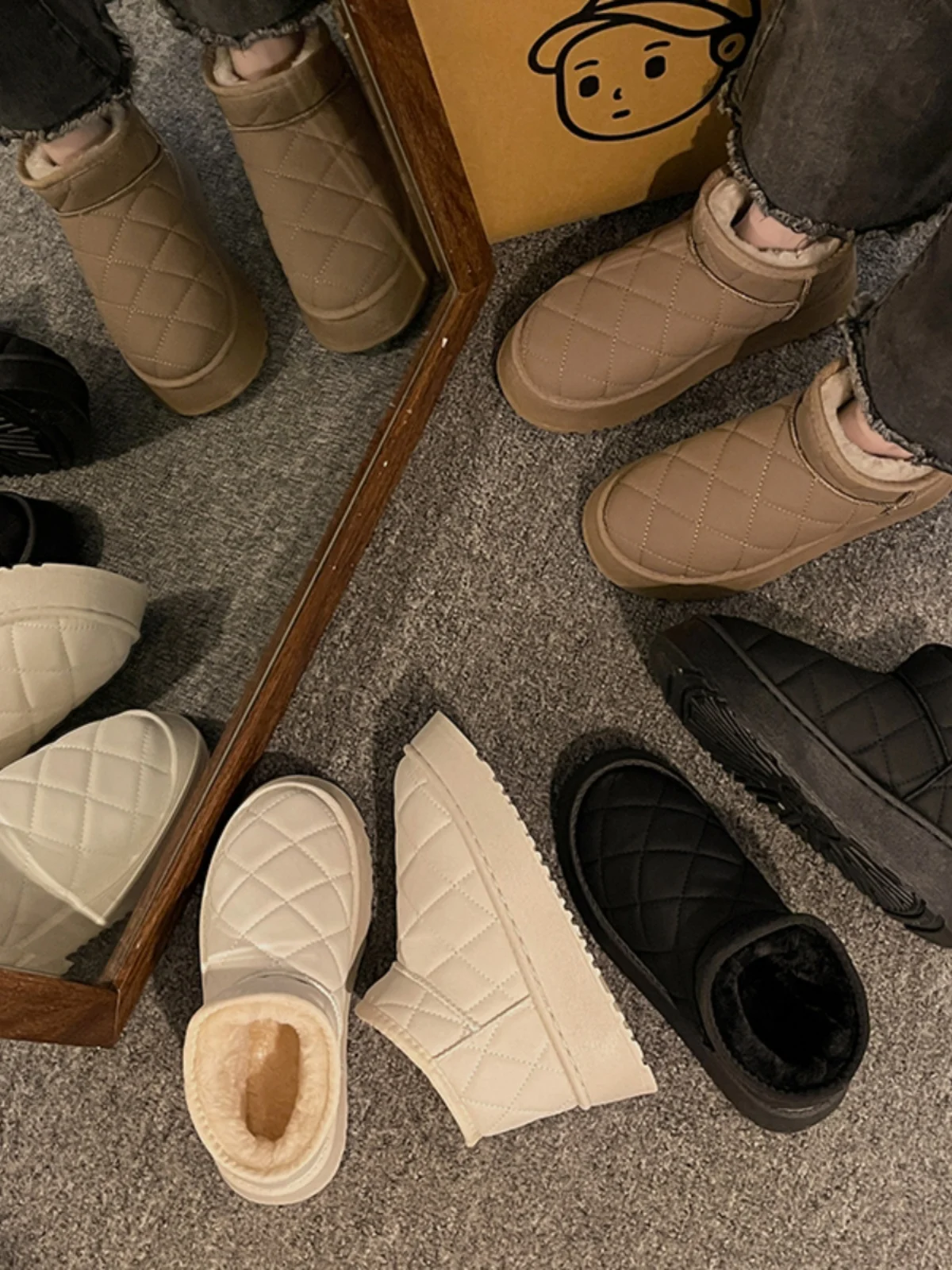 Женские резиновые ботинки, зимняя обувь, женская обувь, женские ботинки на плоской подошве, австралийские ботинки с круглым носком для дождя, осень 2023
Женские резиновые ботинки, зимняя обувь, женская обувь, женские ботинки на плоской подошве, австралийские ботинки с круглым носком для дождя, осень 2023