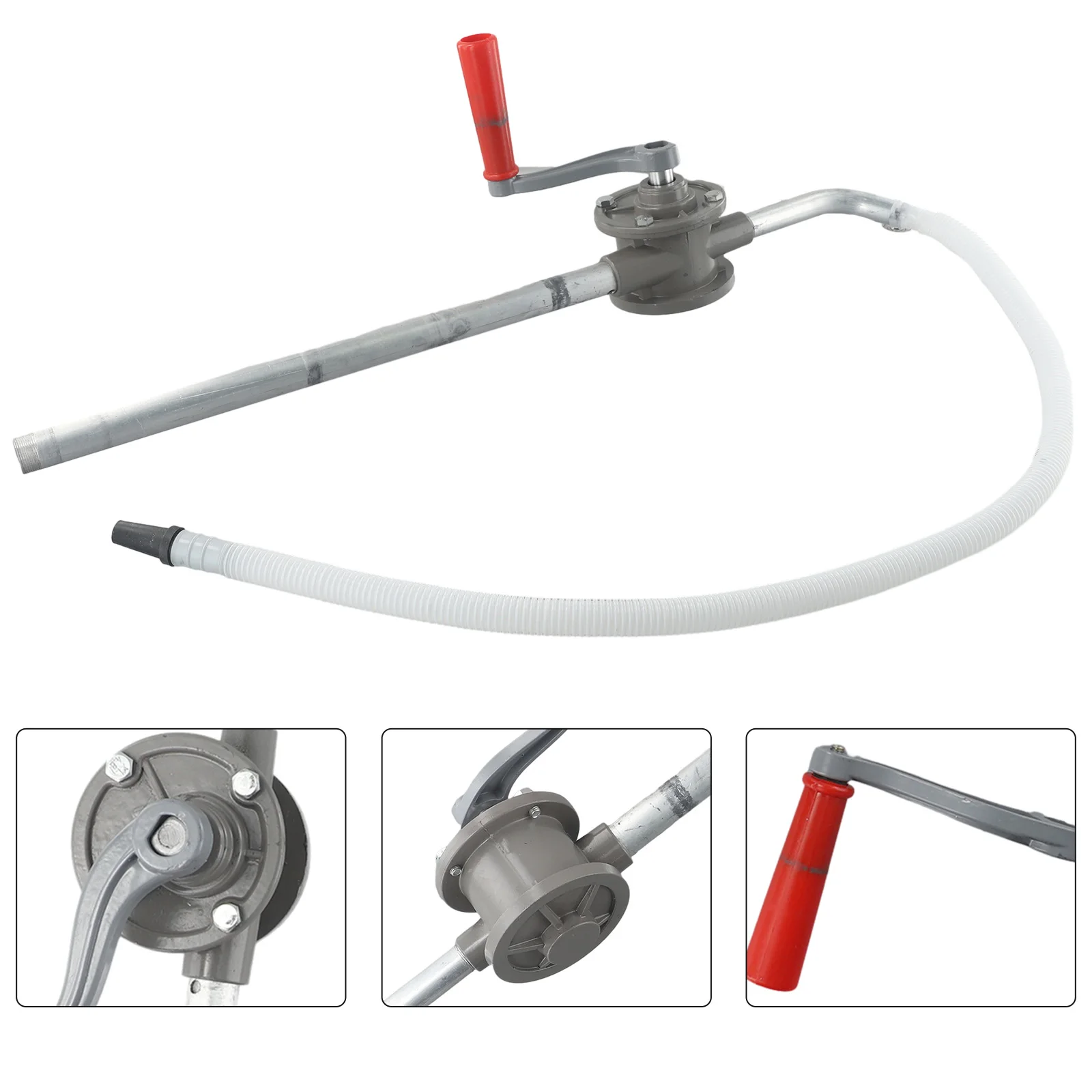 Hand Pump Crank Pump Oil Diesel Barrels Pumps Aluminum Transfers Pump Crank Barrels For All Standard Barrels Canisters Container
Hand Pump Crank Pump Oil Diesel Barrels Pumps Aluminum Transfers Pump Crank Barrels For All Standard Barrels Canisters Container