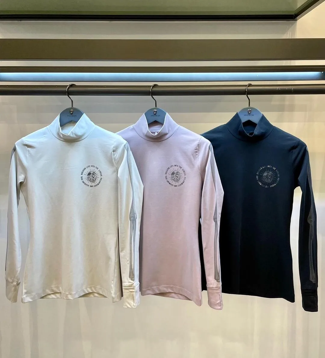 Ladies Golf Shirts 2023 Spring New Thick Crewneck Long Sleeves Women's Slim Fit Golf Tops W122436
Ladies Golf Shirts 2023 Spring New Thick Crewneck Long Sleeves Women's Slim Fit Golf Tops W122436