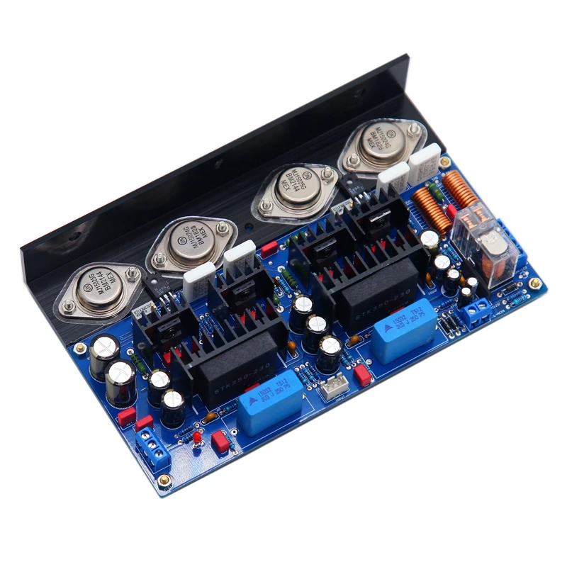 T5 STK350 hifi металлический инкапсулированный транзистор 120 Вт * 2 высокомощная плата стереоусилителя
T5 STK350 hifi металлический инкапсулированный транзистор 120 Вт * 2 высокомощная плата стереоусилителя