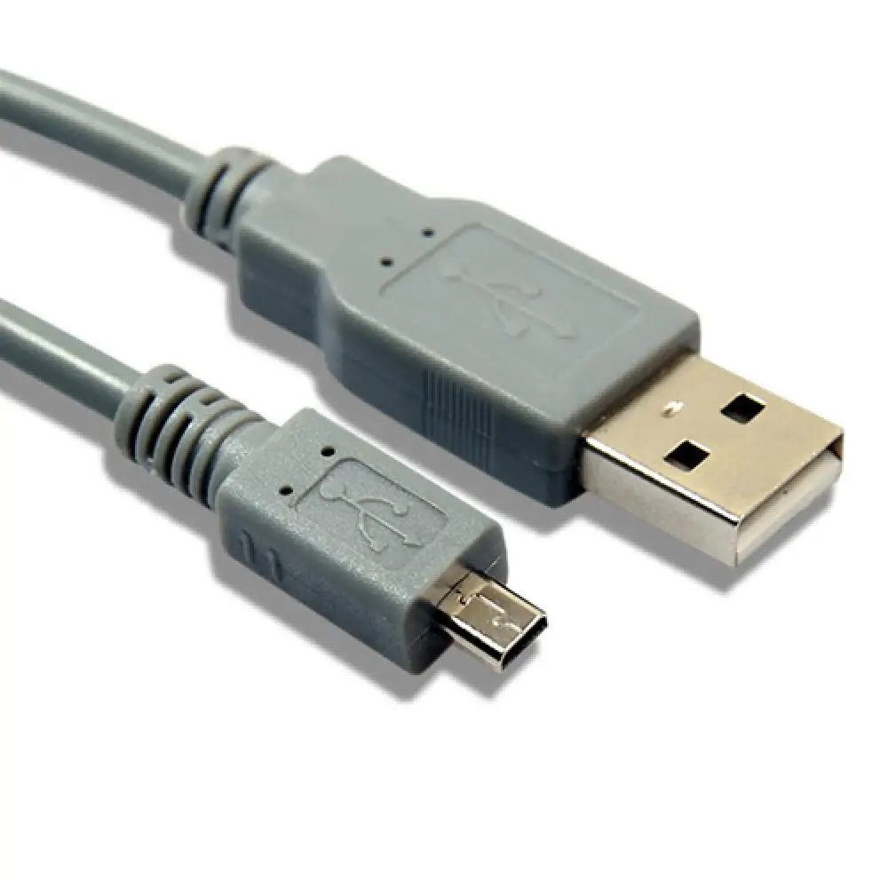 1m PC Camera Cable USB 2 0 A to 8 Pin B Cable w/ Ferrite for CoolPix P90 PDAs USB Type A Male to Type B Mini 8 pin Male
1m PC Camera Cable USB 2 0 A to 8 Pin B Cable w/ Ferrite for CoolPix P90 PDAs USB Type A Male to Type B Mini 8 pin Male