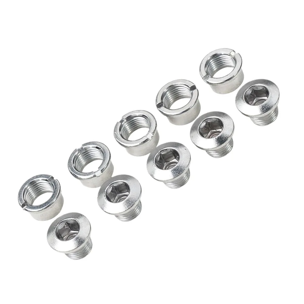 Silver Chainring Screws Single Stainless Steel Triple Bolts Mountain Bike New Nice Portable Pratical High Quality
Silver Chainring Screws Single Stainless Steel Triple Bolts Mountain Bike New Nice Portable Pratical High Quality