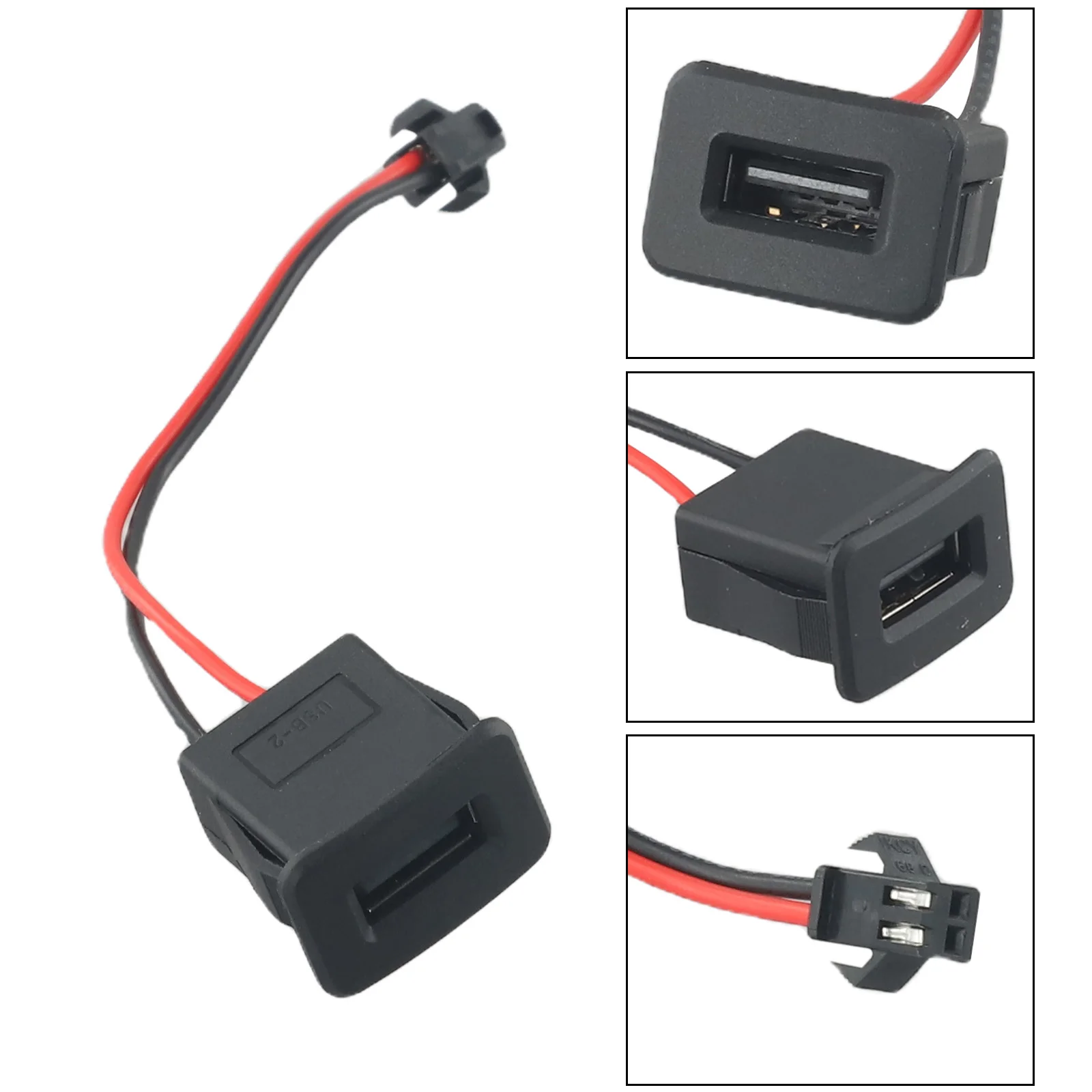 10cm USB Power Connector Female USB Charging Port Connector With Cable Terminals Charger Socket SM Female Socket
10cm USB Power Connector Female USB Charging Port Connector With Cable Terminals Charger Socket SM Female Socket