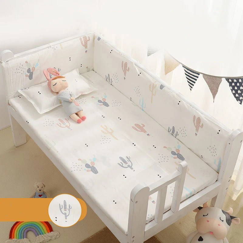 Multiple Sizes One-piece Baby Bumper Four Seasons Universal 100% Cotton Children's Bed Bumpers Cartoon Newborn Bed Bumper
Multiple Sizes One-piece Baby Bumper Four Seasons Universal 100% Cotton Children's Bed Bumpers Cartoon Newborn Bed Bumper